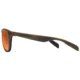 Native Eyewear Sanitas Sunglasses,Wood/Black Frame,Bronze Reflex Brown Lens,Polarized,180 903 527