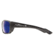 Native Eyewear Wazee Sunglasses, Iron Frame, Blue Reflex Gray Lens, Polarized, 135 300 519