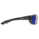 Native Eyewear Wazee Sunglasses, Iron Frame, Blue Reflex Gray Lens, Polarized, 135 300 519