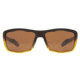 Native Eyewear Wazee Sunglasses, Stout Fade/Iron Temple Frame, Brown Lens, Polarized, 135 383 515