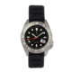 Nautis Nautis Global Dive Rubber-Strap Watch w/Date, Black, One Size, 18093R-C