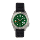 Nautis Nautis Global Dive Rubber-Strap Watch w/Date, Forest Green, One Size, 18093R-D