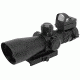 NC Star Mark III Tactical Series 3942G 3-9X42 Compact Rifle Scopes w/ Fully Multi Coated Lenses for Weaver/Picatinny
