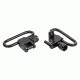 NCSTAR 1in Lockable Sling Swivels, Black AASW1B