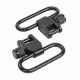NCSTAR 1in Lockable Sling Swivels, Black AASW1B