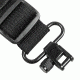 NCSTAR 1in Lockable Sling Swivels, Black AASW1B