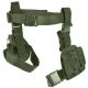 VISM Drop Leg Holster System, Right Hand, Green, CV2908G