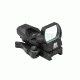 NcStar Blue Four Reticle Reflex w/ QR Mount, Black, 4 Reticles 196629