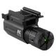 NcStar Compact Pistol / Rifle Green Laser Sight w/ Quick Release Weaver Mount