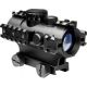 NcStar Tri Rail Red, Blue, Green Dot 1x26mm Tactical Weapon Sight w/ Weaver Mount