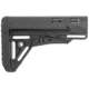 VISM DLG-131 Sharp Commercial Stock Black Polymer Adjustable Stock With Metal