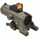NcSTAR Eco 4X34 Prismatic Scope w/Ddab/Urban Tactical Ret/Blue Illumination/Green Laser w/White/Red Nav Lights, Tan, VECO434QRTR-A