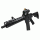 NcSTAR Eco 4X34 Prismatic Scope w/Ddab/Urban Tactical Ret/Blue Illumination/Green Laser w/White/Red Nav Lights, Black, VECO434QRBR-A