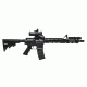 NcSTAR Eco 4X34 Prismatic Scope w/Ddab/Urban Tactical Ret/Blue Illumination/Green Laser w/White/Red Nav Lights, Black, VECO434QRBR-A