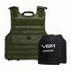 NcSTAR Expert Carrier Vest w/Two 10x12in Shooters Cut Hard PE Ballistic Panels, Green, 2XL BPCVPCVXL2963G-A