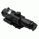 NcSTAR GEN3 SRT 3-9x Rubber Armored P4 Sniper Rifle Scope w/ Green Laser, Black, VSRTP3940GV3