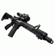 NcSTAR GEN3 SRT 3-9x Rubber Armored P4 Sniper Rifle Scope w/ Green Laser, Black, VSRTP3940GV3