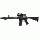 NcSTAR GEN3 SRT 3-9x Rubber Armored P4 Sniper Rifle Scope w/ Green Laser, Black, VSRTP3940GV3