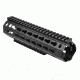 NcSTAR Keymod Rail System/Mid Length, Black, 8.5 in Length, VMARKMM