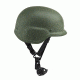 NcSTAR Level IIIA Ballistic Helmet w/Carry Case, Green, Extra Large, BPHXLG