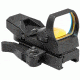NcSTAR Rogue 4 Reticle Reflex Sight w/ Locking Quick Release Mount, Black DX4BQ