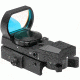 NcSTAR Rogue 4 Reticle Reflex Sight w/ Locking Quick Release Mount, Black DX4BQ