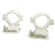 NcSTAR Scope Ring - 1'' Weaver Ring / Silver RS23