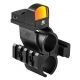 NcSTAR Shotgun Barrel/Mag Tube Micro-Dot/Rail Mount, Black, Mossberg 500/590 MSHBDMOSR