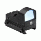 NcSTAR Tactical Red Dot Sight, Black w/ On/Off Switch, Micro Blue Dot Reflex Optic DDABL