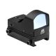 NcSTAR Tactical Red Dot Sight, Black w/ On/Off Switch, Micro Green Dot Reflex Optic DDABG