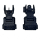 NcSTAR Picatinny Low-Mounted Deployable Front and Rear Sight Set, Black, VG166