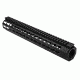 NcSTAR Vism Ar-15 Keymod Free Float Handguard, Black, 13 in Length VMARFFKMM