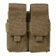 NcSTAR Vism AR15/M4/AK Quad Magazine Pouch, Tan, CV5564MP2976T