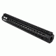 NcSTAR Vism M and P 15-22 Keymod Free Float Handguard, Black, 15 in Length, VMP22FFKMR