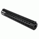NcSTAR Vism M and P 15-22 Keymod Free Float Handguard, Black, 13 in Length VMP22FFKMM