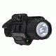 VISM Pistol Flashlight w/ Strobe, CR123A, Green/White, 200 Lumens, Black, VAPFLSGV3
