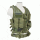 NcSTAR Vism Tactical Vest, Woodland Camo, Medium - 2XL, CTV2916WC