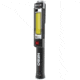 Nebo Big Larry 2 COB LED Flashlight, AA, White/Red COB, 500 Lumens, Gray, NEB-WLT-0001