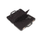 Negrini Compact Two-Sided Hard Gun Case, Black/Black, L19.9in x W14in x D4.7in 3038R/5131