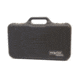 Negrini Compact Two-Sided Hard Gun Case, Black/Black, L19.9in x W14in x D4.7in 3038R/5131