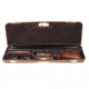 Negrini O/U Deluxe High Rib Trap/Sporting Combo Shotgun Case, Navy/Tobacco Leather/Grey Interior, 1653LX/5005