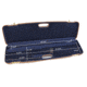 Negrini OU/SxS Deluxe Hunting Shotgun Case, Navy/Tobacco Leather/Navy Interior, 1605LX/5138