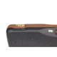 Negrini OU/SxS Deluxe Hunting Shotgun Case, Navy/Tobacco Leather/Navy Interior, 1605LX/5138