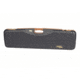 Negrini OU/SxS Deluxe Hunting Shotgun Case, Navy/Tobacco Leather/Navy Interior, 1605LX/5138