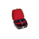 Negrini Shooting Sports Eyewear Case, Black/Bordeaux, 3105LXX/5584