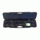 Negrini Shotgun Hard Case,38x10.6x3.5in,Barrel 36-1/2in Max,Brown/Blue 1607SLR/4711