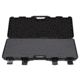 Negrini Tactical Rifle Case, Solid Velvet Covered Foam, 44' max, 36inL x 14inW x 5inD, Black/Black, 1690ISY