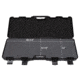 Negrini Tactical Rifle Case, Solid Velvet Covered Foam, 44' max, 36inL x 14inW x 5inD, Black/Black, 1690ISY