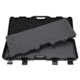 Negrini Tactical Rifle Case, Solid Velvet Covered Foam, 44' max, 36inL x 14inW x 5inD, Black/Black, 1690ISY