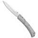 Nemesis Nemesis Knives MPR-1 Lockback Knife Titanium 3.4" Satin NK-19, Gray, VG10, adult, BHQ-77529